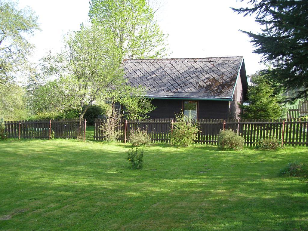 Chata Dvorecna Villa Loučovice Buitenkant foto